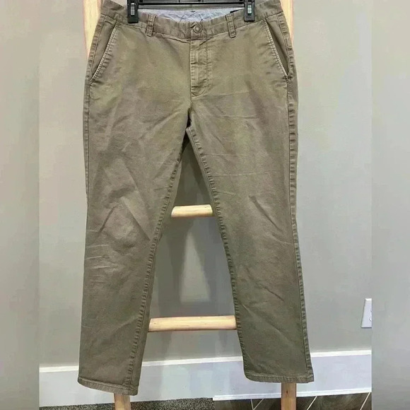 Bonobos Pants Mens 33x30 Chino Slacks Regular Straight Khaki Twill - Picture 1 of 5